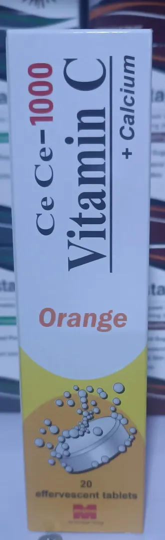 TAB. VITAMIN C + Ca(CaC) EFFERVESCENT