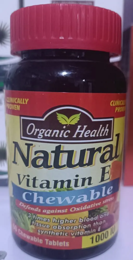 TAB. VITAMIN E 1000IU(CHEWABLE)