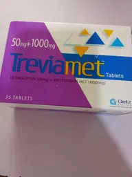 Treviamet 50mg+1000mg