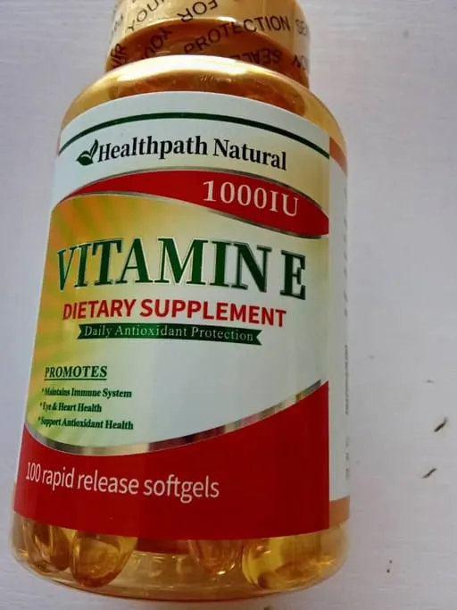 Vitamin E 1000iu Soft gels