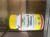 Vitamin k 100 mcg