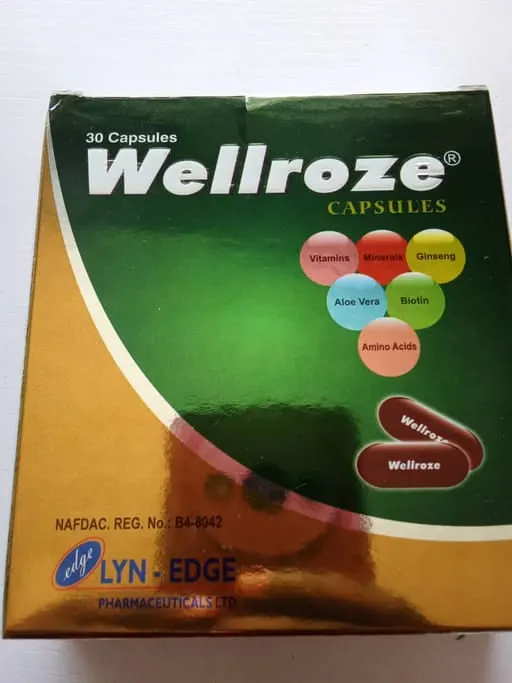Wellroze multivitamin capsules