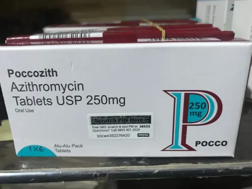 Zithromycin 250mg