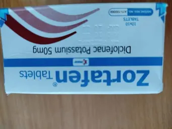 Zortafem (diclofenac potassium 50mg)